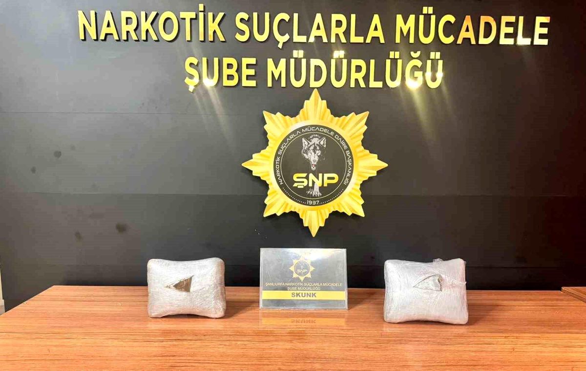 Şanlıurfa\'da Uyuşturucu Operasyonu