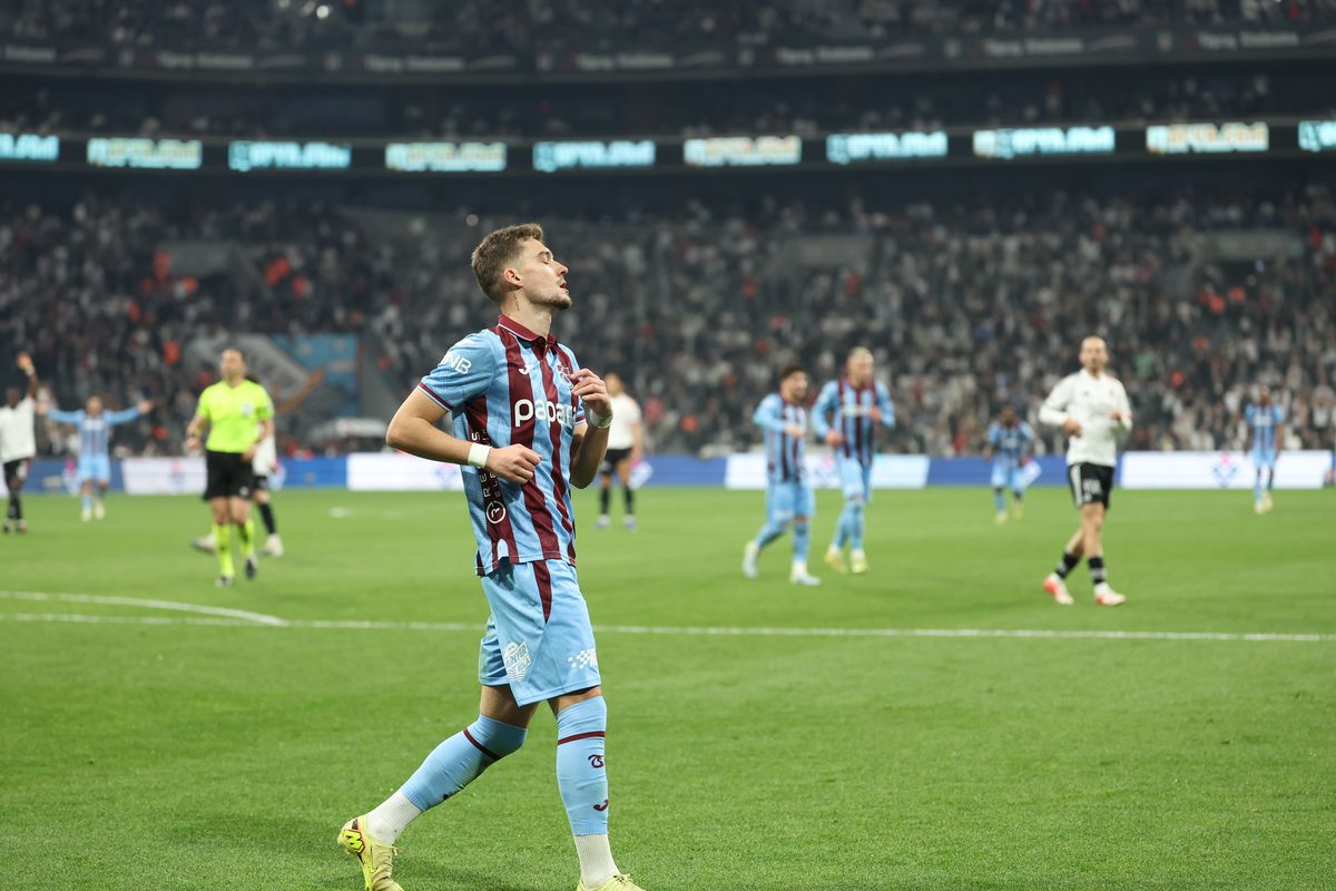 Trabzonspor, Beşiktaş\'ı Deplasmanda Yenerek Moral Buldu