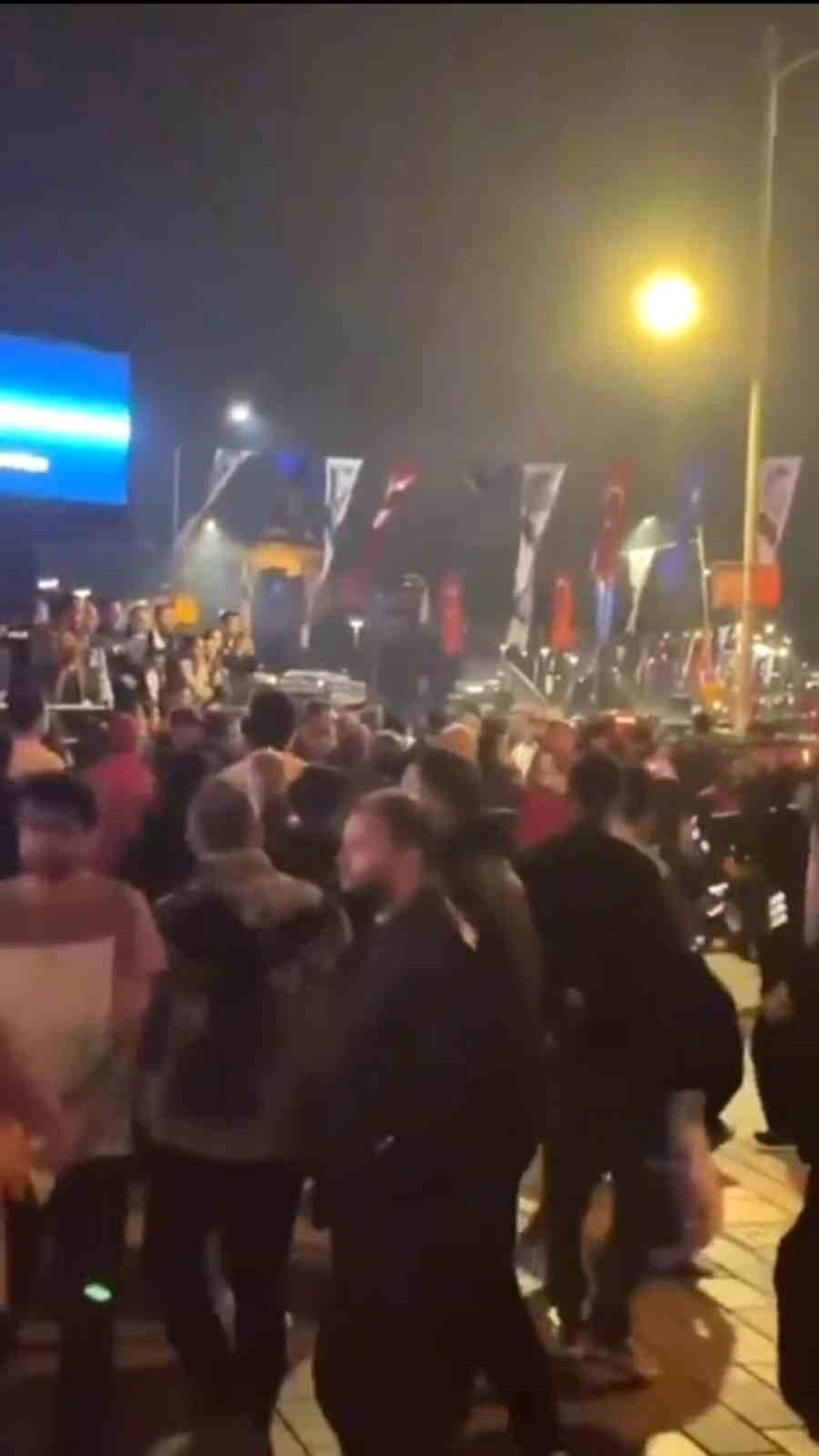 Galatasaray Kutlamasında Kavga