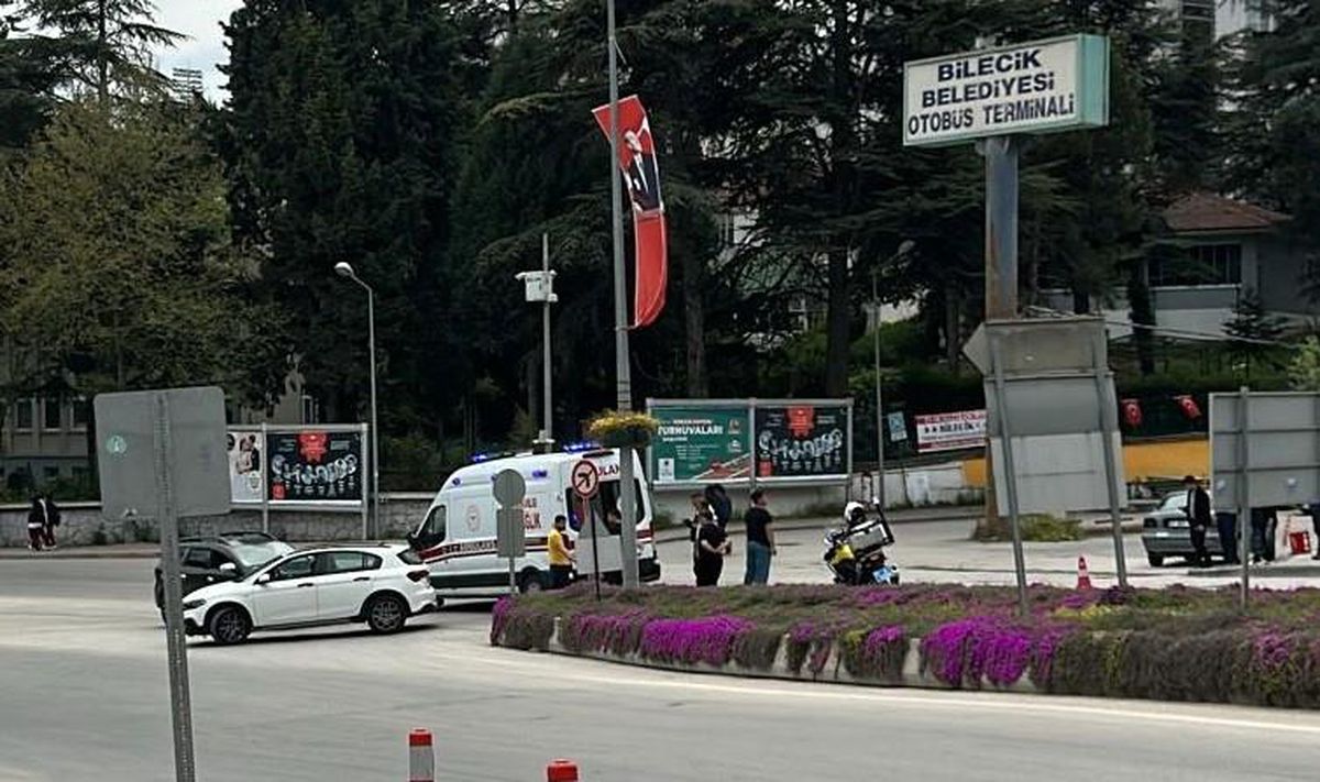 Bilecik\'te Motosiklet Kazası