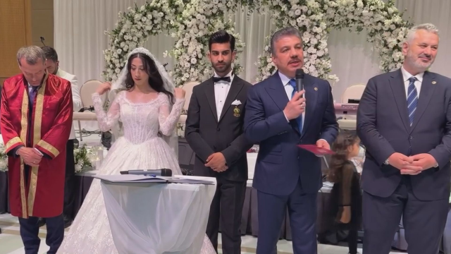 Siyaset ve bürokrasi dünyasını buluşturan düğün