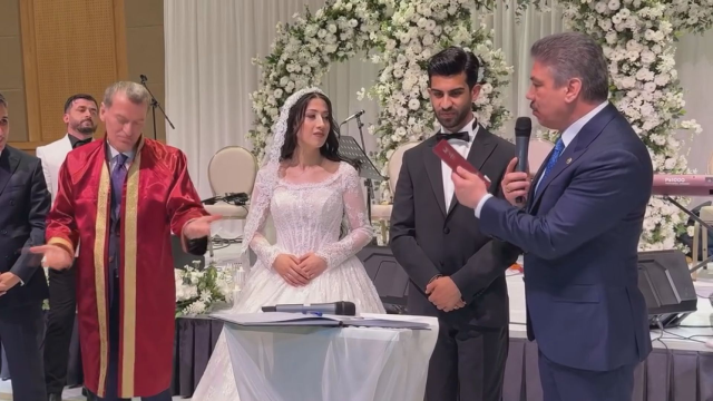 Siyaset ve bürokrasi dünyasını buluşturan düğün