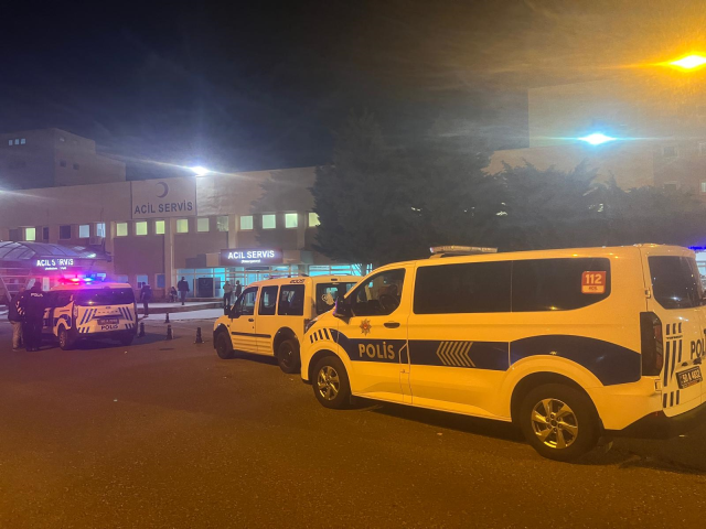 Annelerine müdahale etmek için gelen sağlık çalışanlarını rehin alıp bıçakla birbirlerine girdiler