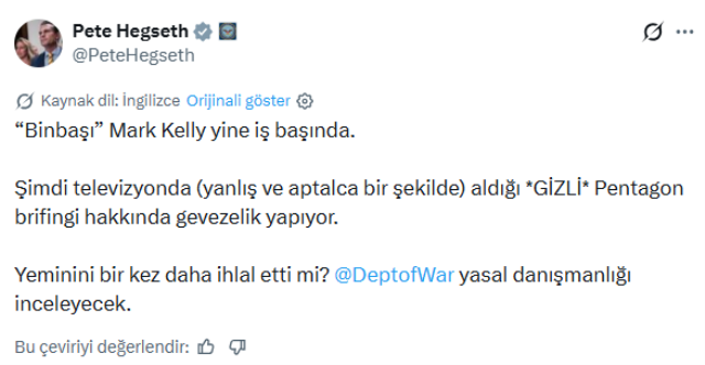 Pentagon “ABD’nin mühimmat stokları tükendi” iddiasını yalanladı