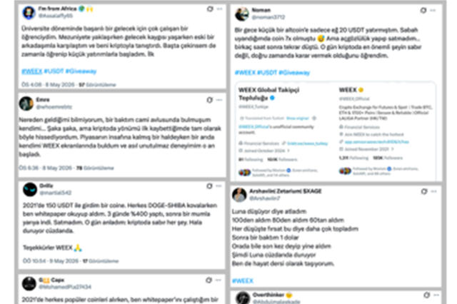 SPK engelledi WEEX boyut atladı: Fenomenler, sahte hesaplar ve izinsiz faaliyetler