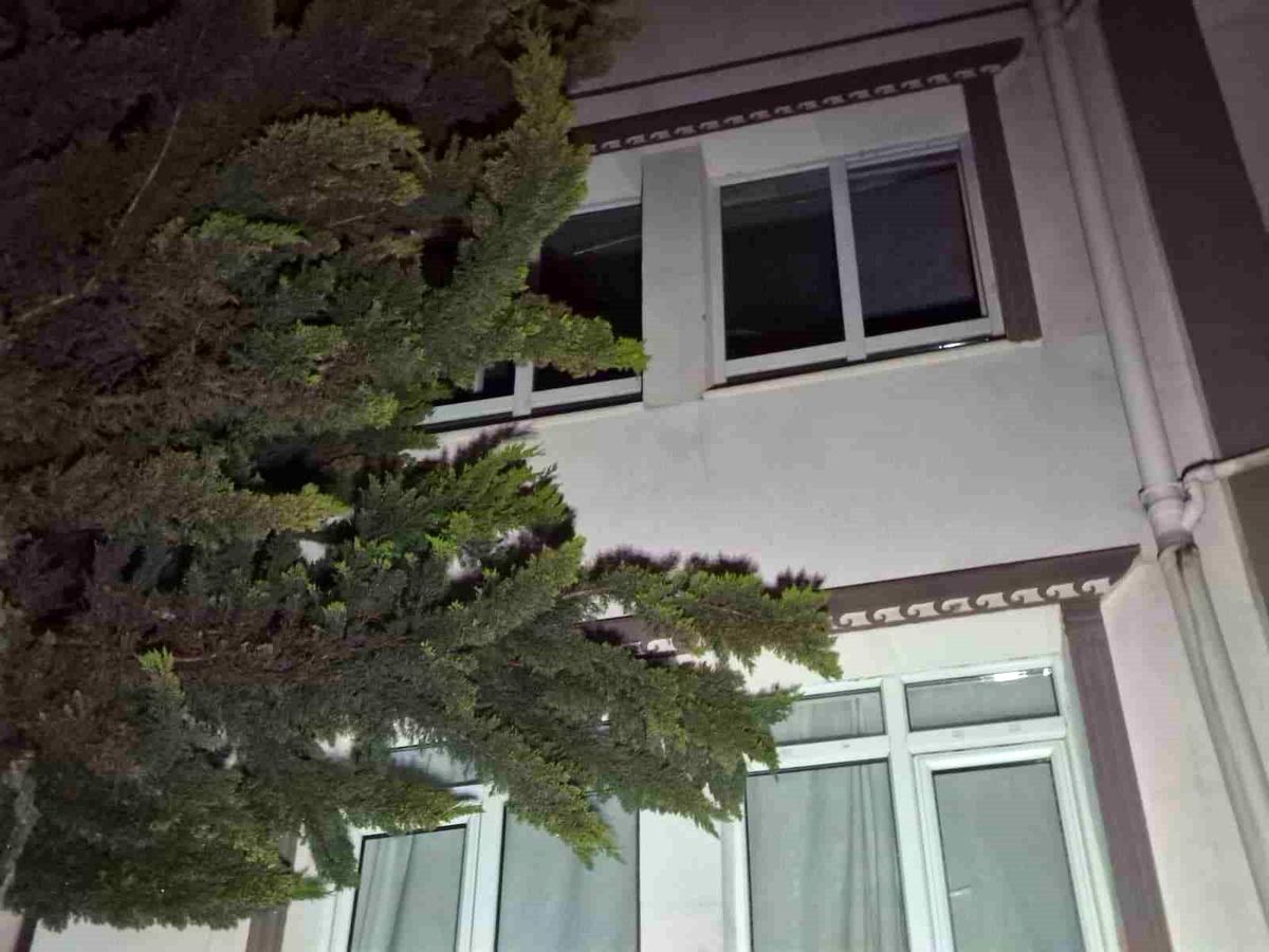 Ankara\'da söndürülemeyen ağaç bir daireyi kullanılamaz hale getirdi