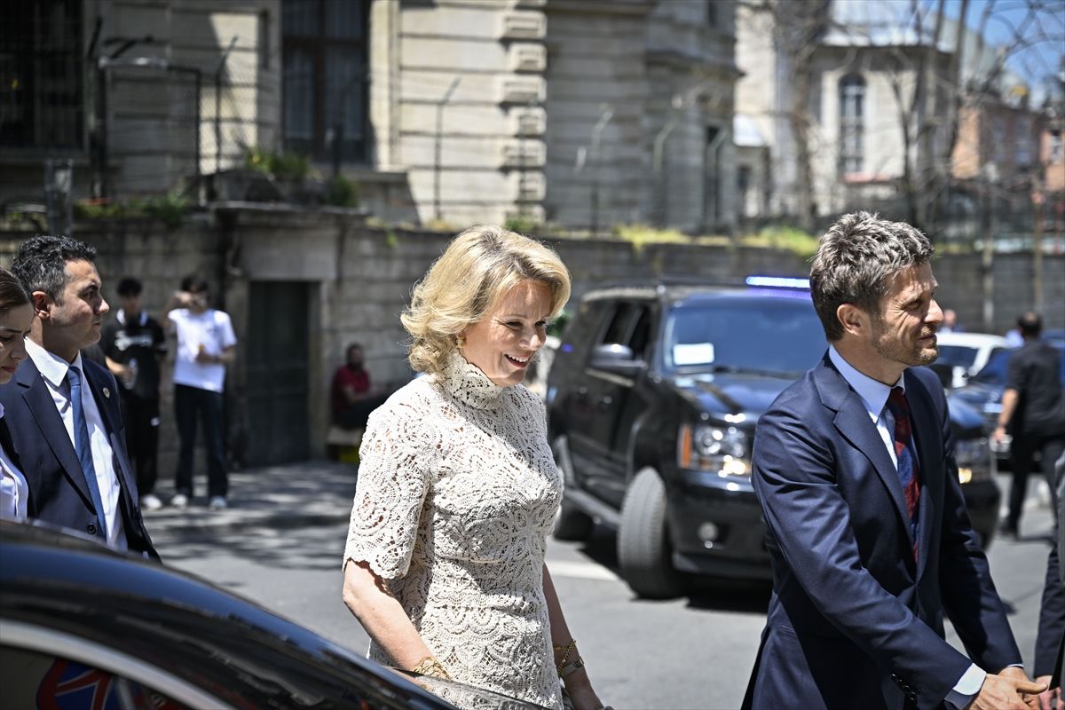 Kraliçe Mathilde Türkiye\'de