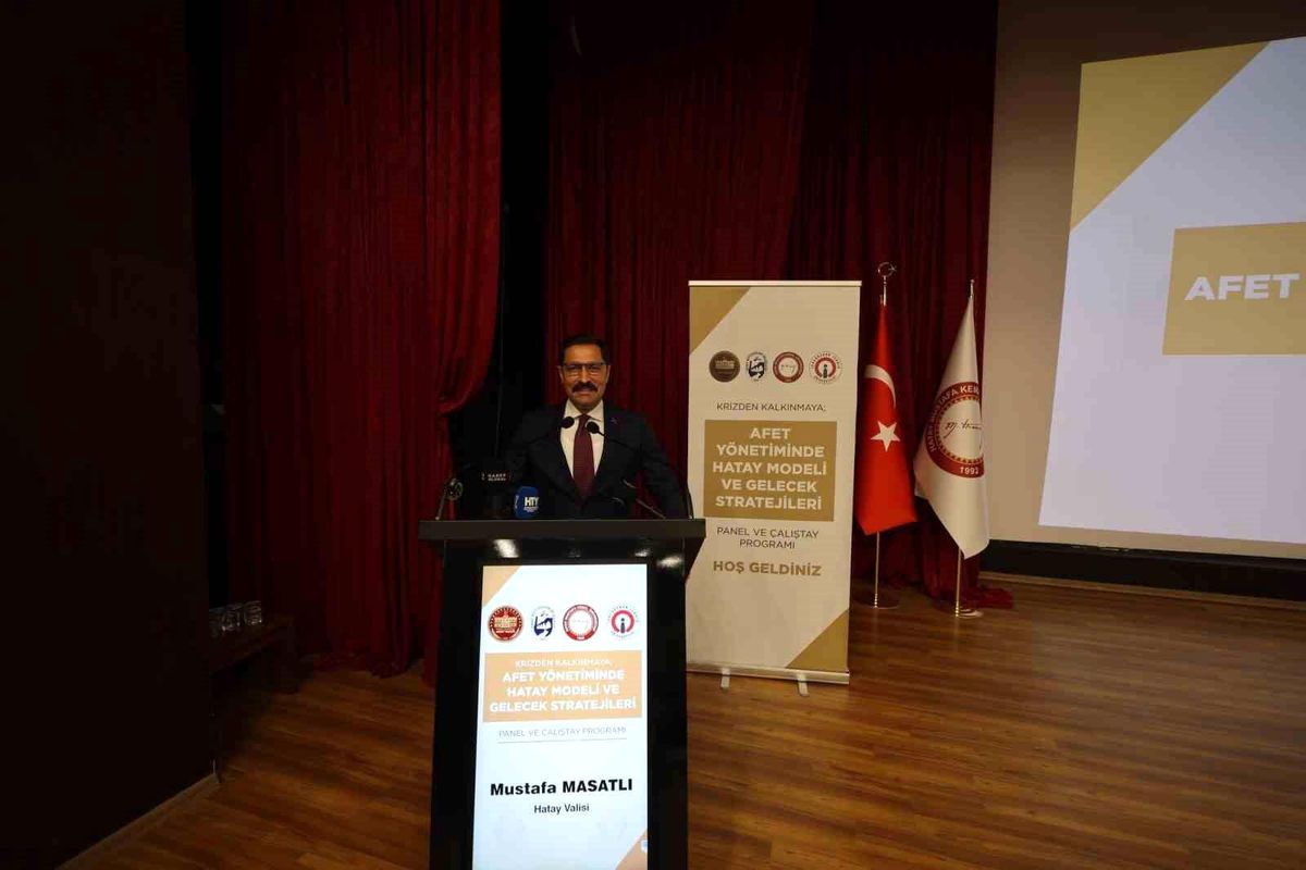 Hatay\'da "Afette Hatay Modeli" paneli başladı