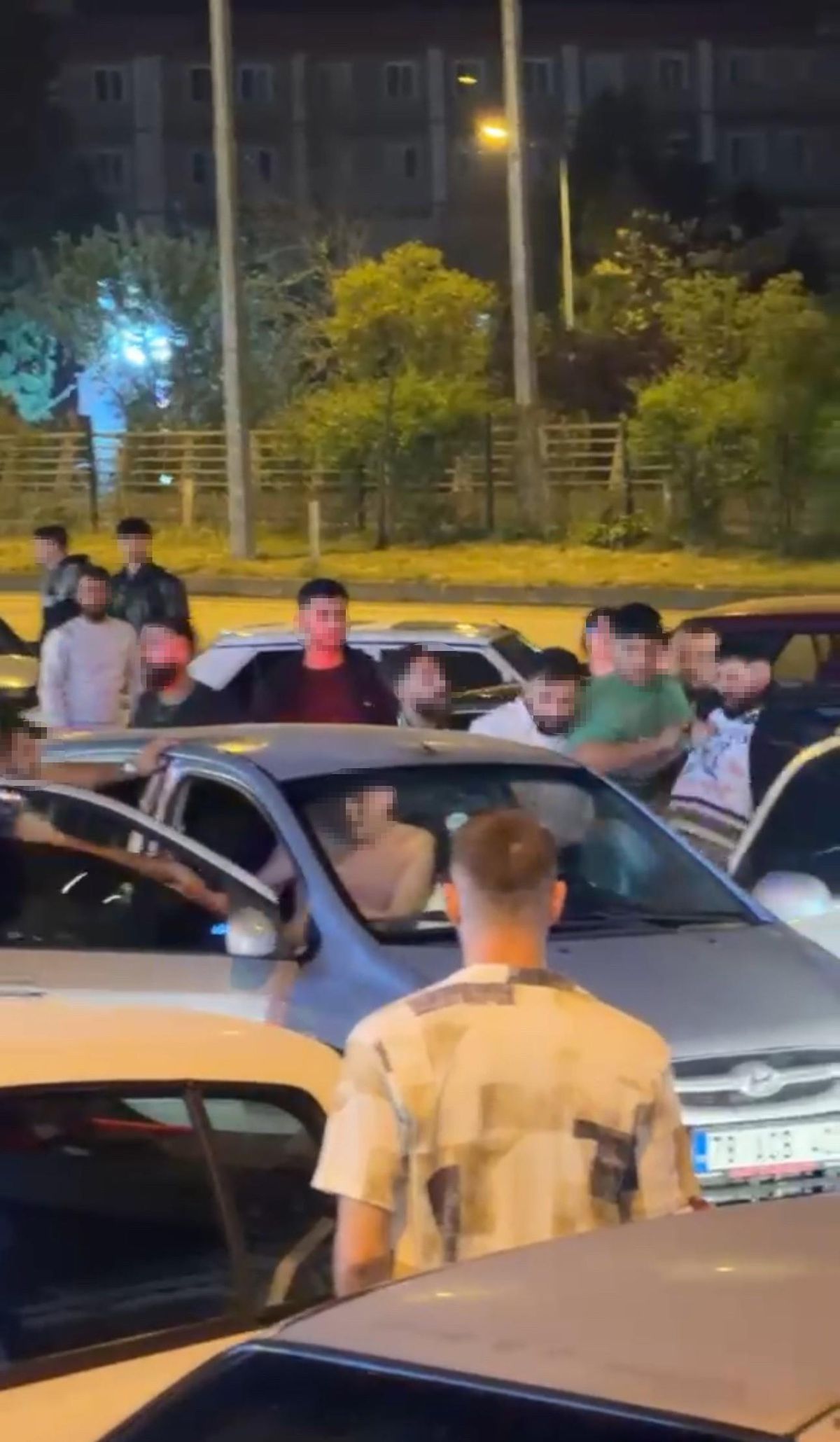 Karabük\'te Araçta Darp Anları Kamerada
