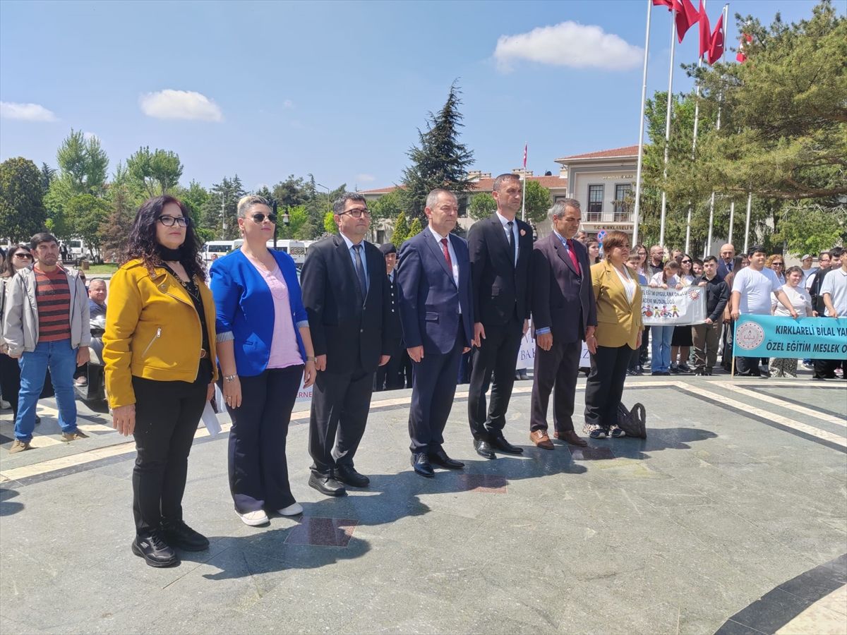 Kırklareli\'nde Engelliler Haftası Yürüyüşü