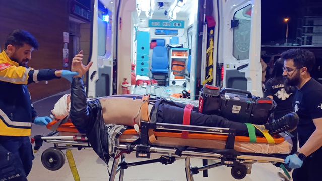 Feci Kaza: Motosiklet Sürücüsü Ağır Yaralandı