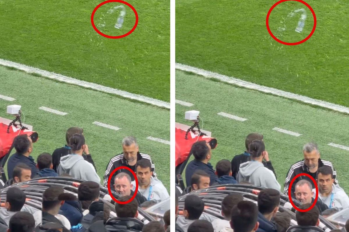 Sergen Yalçın\'a su şişesi fırlatan taraftarın cezası belli oldu