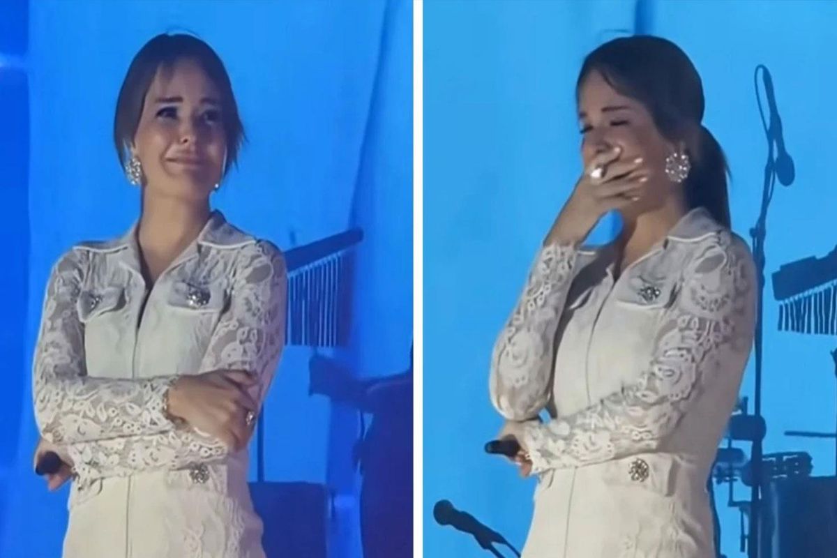 Ünlü şarkıcı Bengü, sahnede hıçkıra hıçkıra ağladı