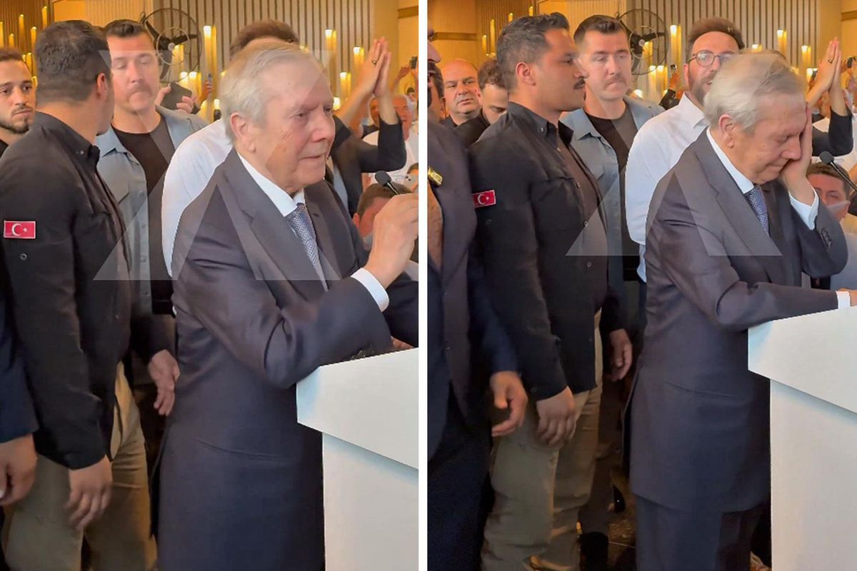 Aziz Yıldırım\'ın zor anları! Ağlamamak için kendini zor tuttu