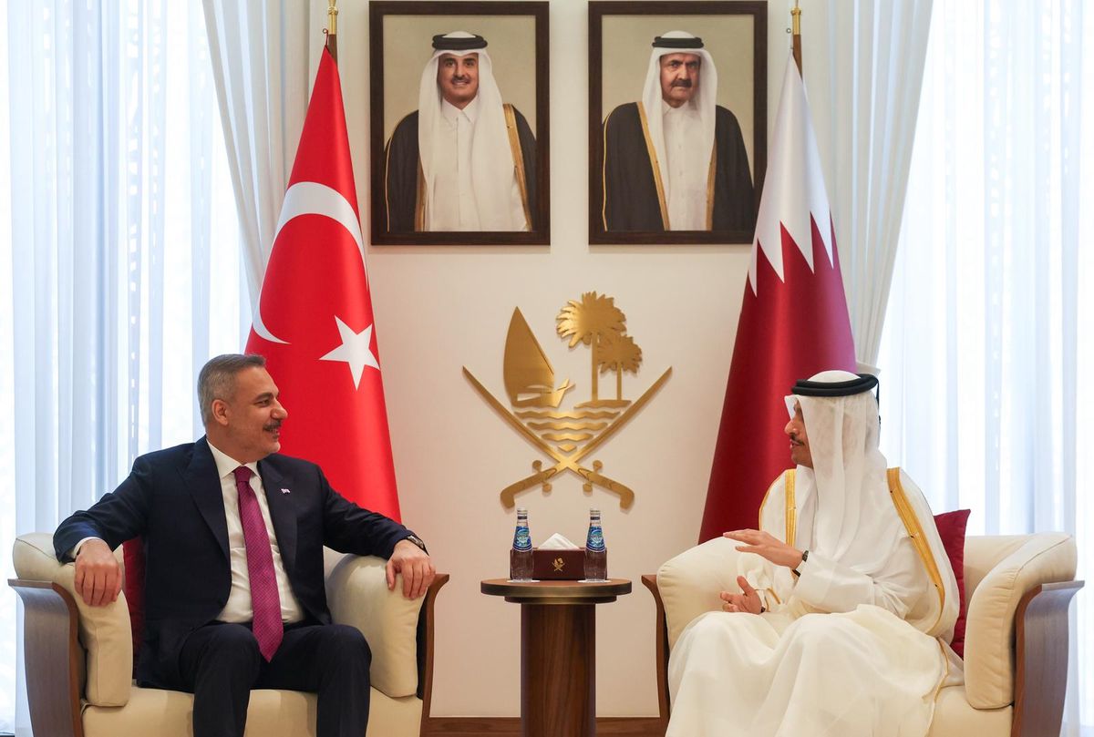 Hakan Fidan\'dan Katar Ziyareti