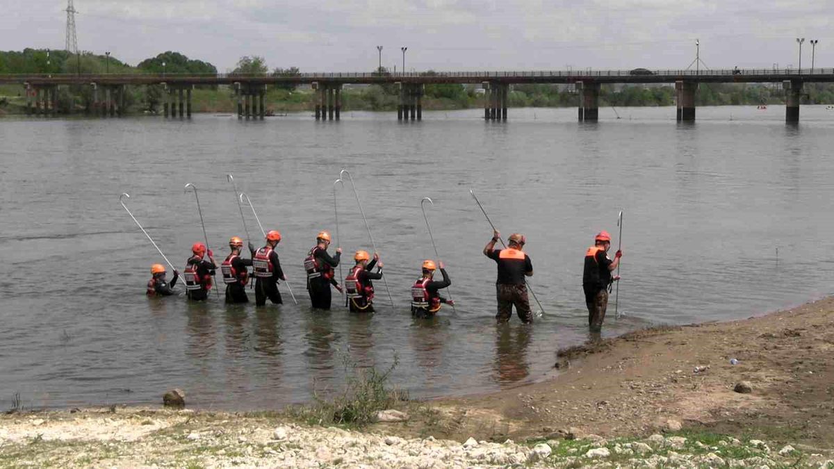 Edirne\'de Sel Tatbikatı Gerçekleştirildi