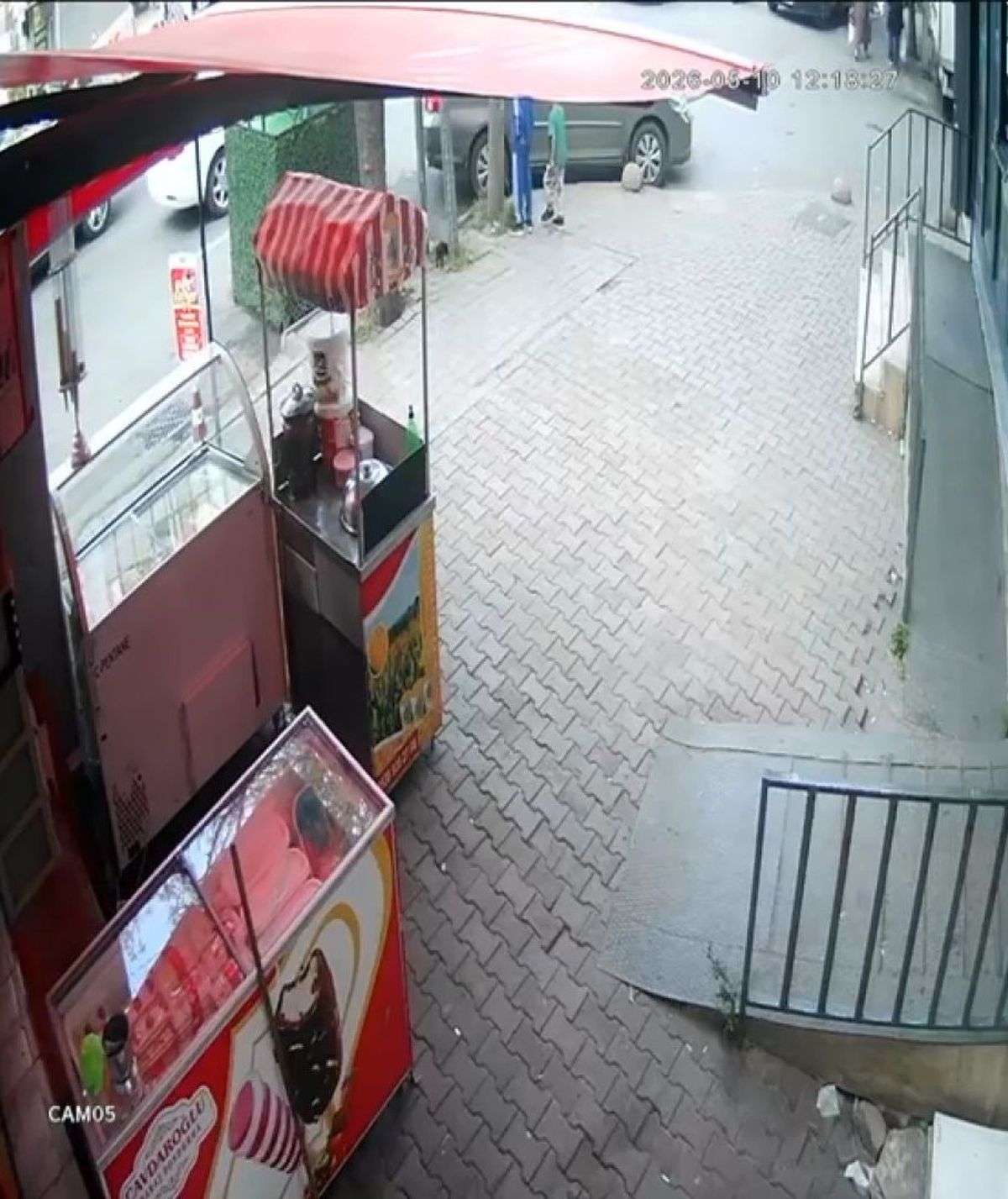 Esenler\'de Çocuklardan Kediye Şiddet