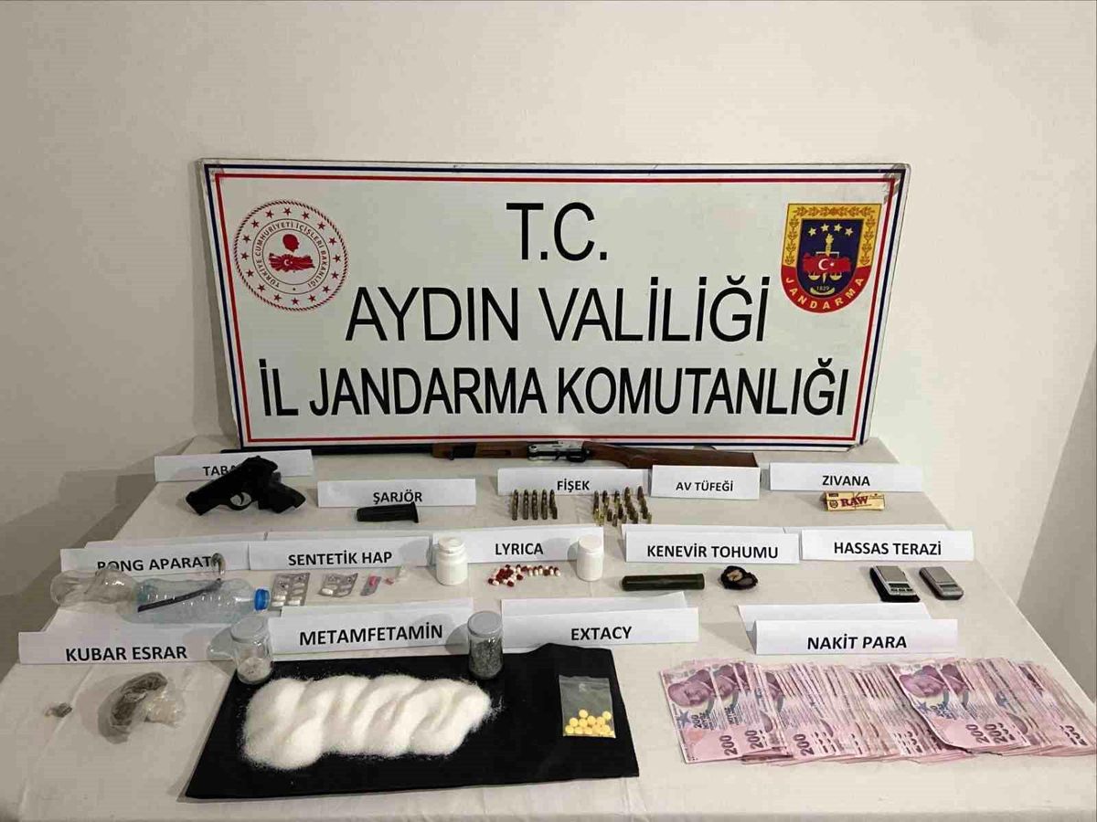 Aydın\'da Uyuşturucu Operasyonu: İki Şüpheli Tutuklandı