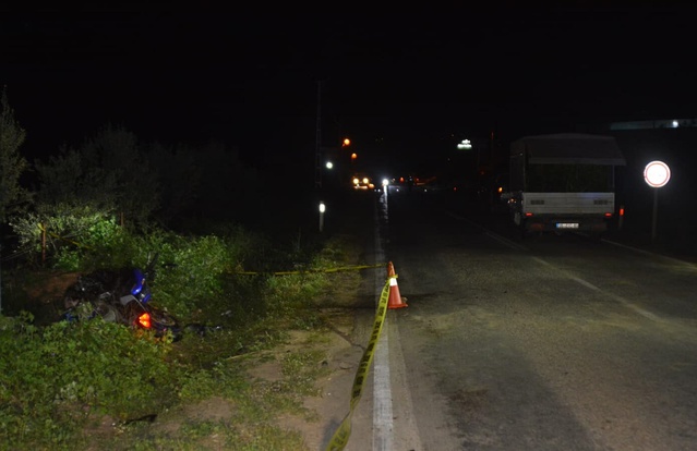 Ödemiş’te Motosiklet Kazası: 1 Ölü