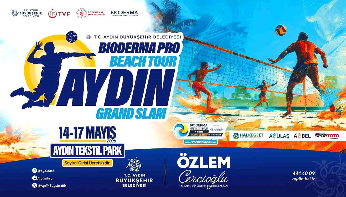 Plaj Voleybolu heyecanı Aydın\'da yaşanacak