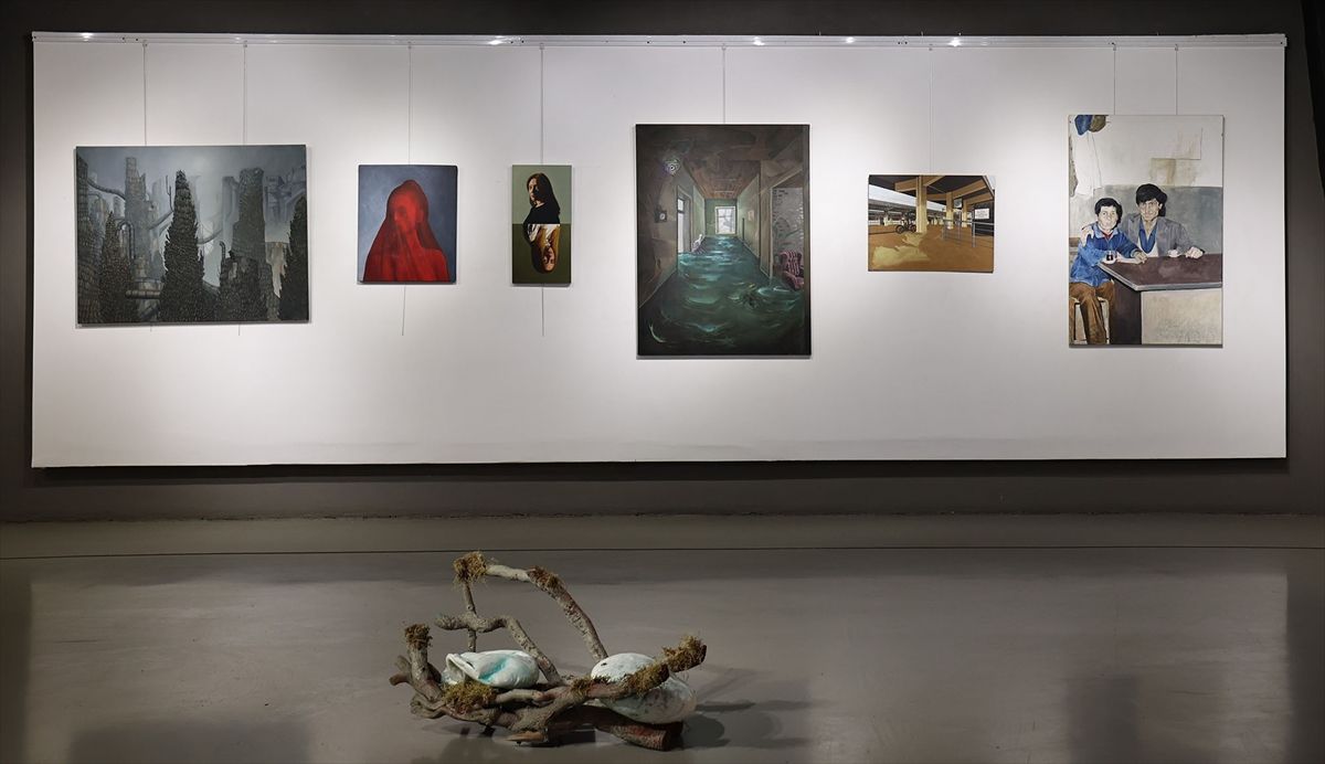 SAÜ Sanat Öğrencilerinin \'Ortak Zemin\' Sergisi Açıldı