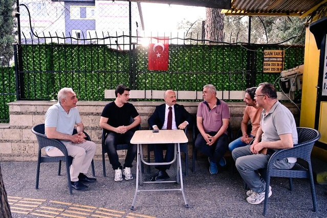 Vali Varol Taksi Duraklarını Ziyaret Etti