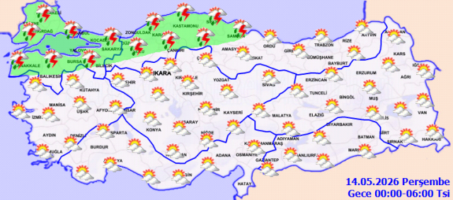 5 bölgeye kuvvetli yağış uyarısı! Saat de verildi