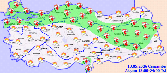 5 bölgeye kuvvetli yağış uyarısı! Saat de verildi