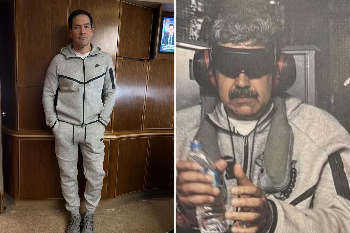 ABD Dışişleri Bakanı Rubio, Çin\'e giderken "Maduro eşofmanı" giydi! Tepkiler peş peşe geldi