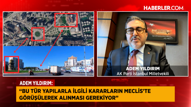 AK Parti Milletvekili Adem Yıldırım'dan Sancaktepe'deki saat kulesi tepkisi: Belediye başkanı özür dilemeli