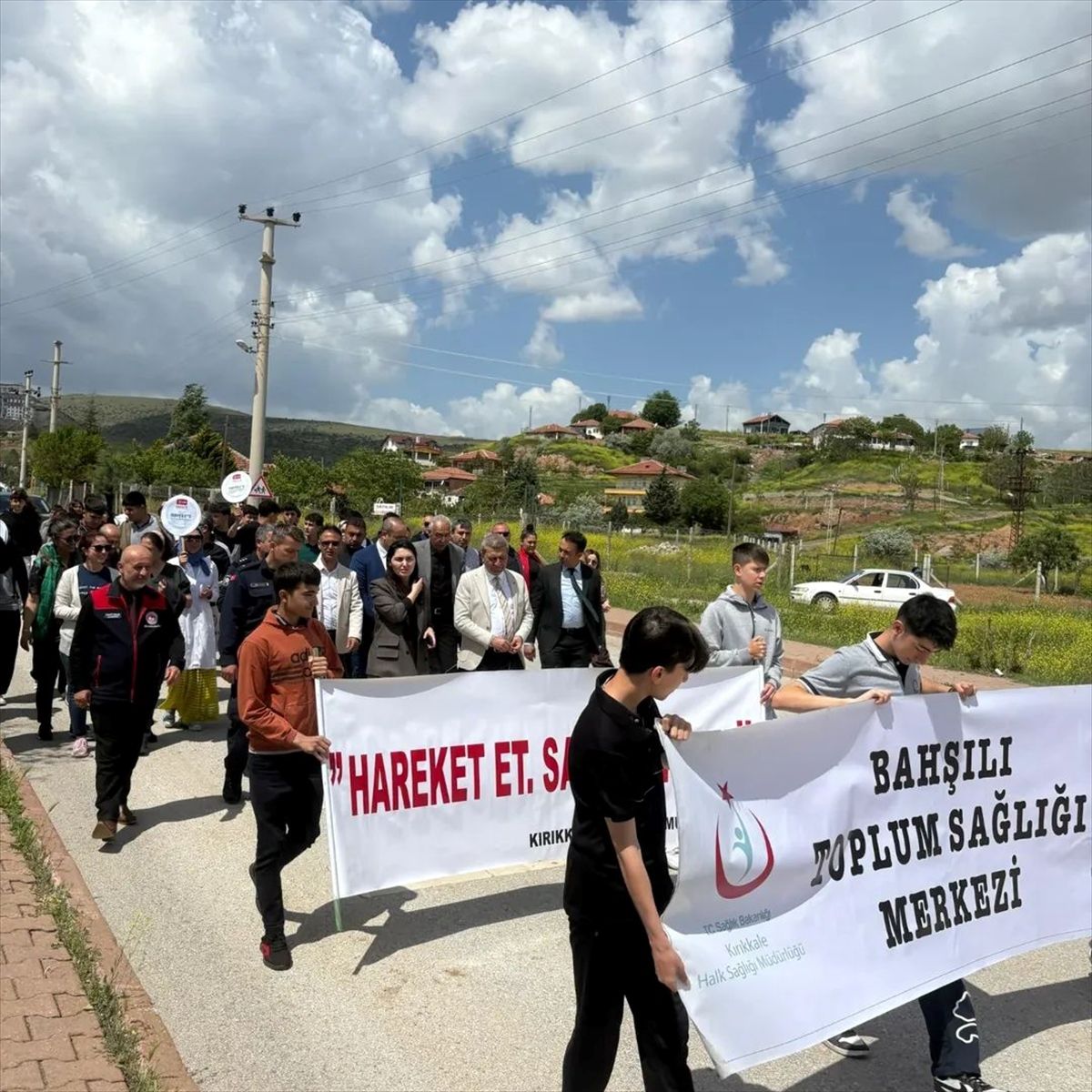 Bahşılı\'da Sağlıklı Yürüyüş