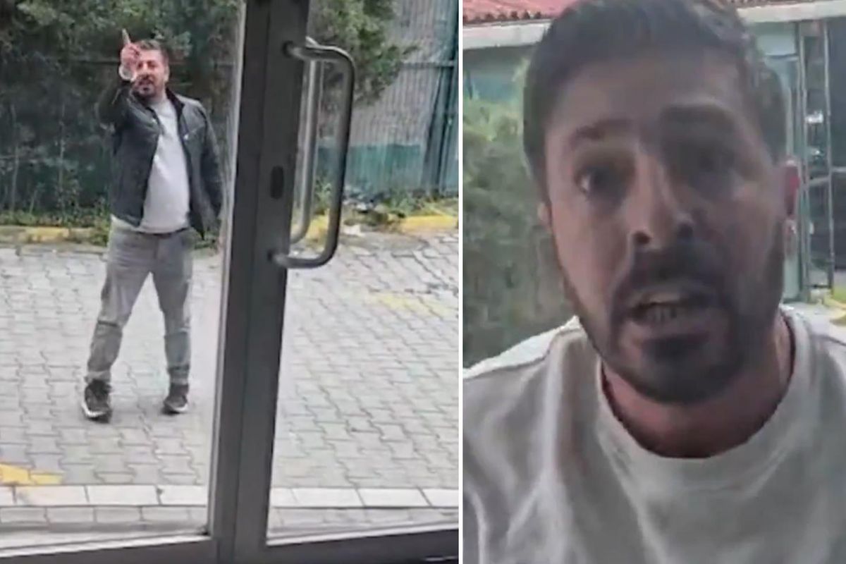 Tıraş olup para vermeyen şahıs, esnaf "Bir daha gelme" deyince dükkanı bastı
