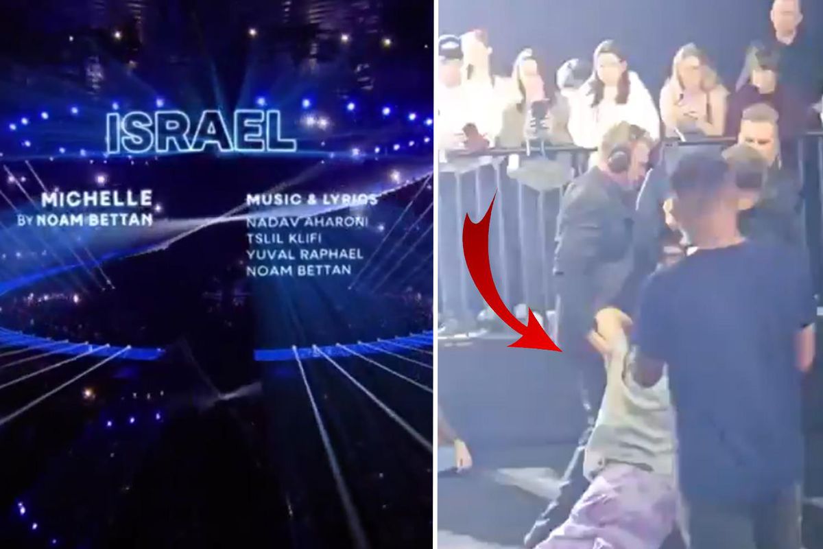 Eurovision’da İsrail protestosu: “Soykırımı durdurun” sloganları salonu inletti