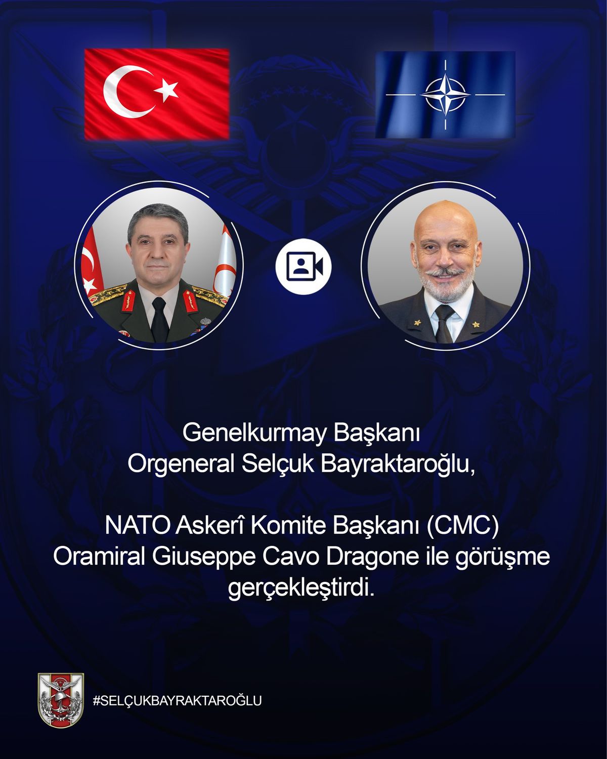Bayraktaroğlu ve Dragone Görüştü