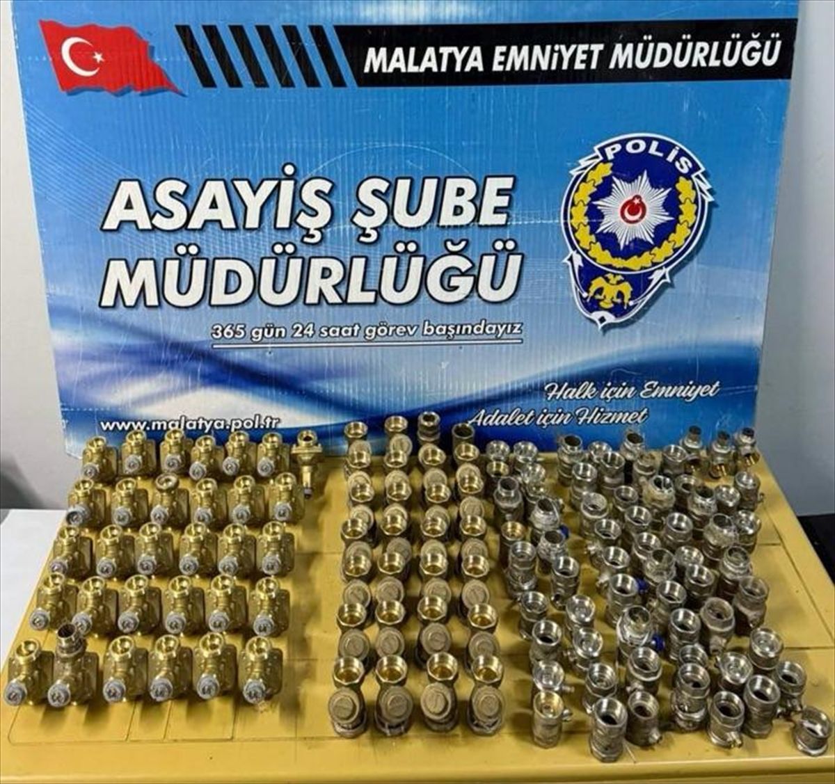 Battalgazi\'de Tesisat Hırsızı Tutuklandı