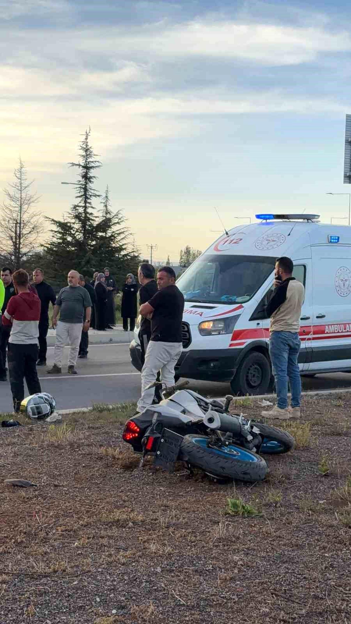 Konya\'da Motosiklet Kazası: Kadın Sürücü Ağır Yaralı