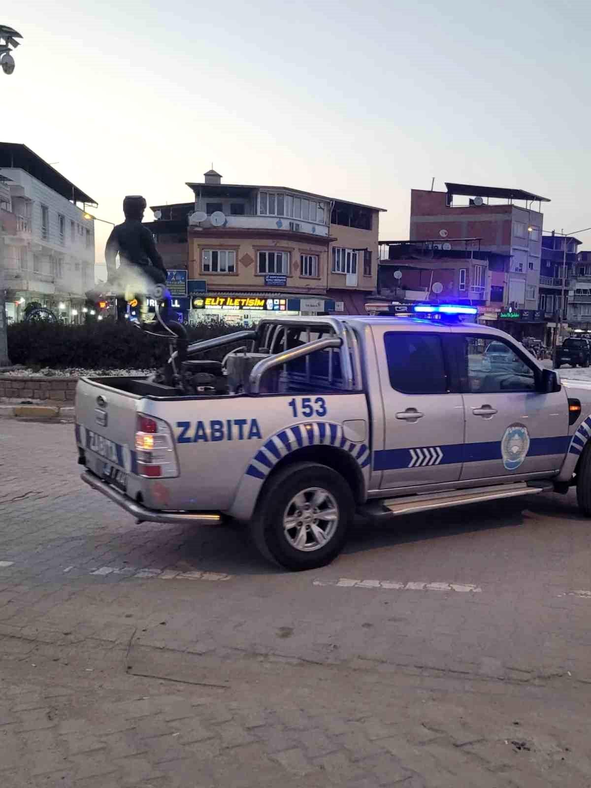 Yenipazar\'da sivrisinek ve haşerelere karşı ilaçlama seferberliği