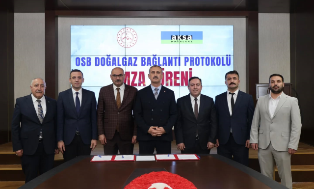 Ağrı OSB’ye doğalgaz yatırımı için protokol imzalandı
