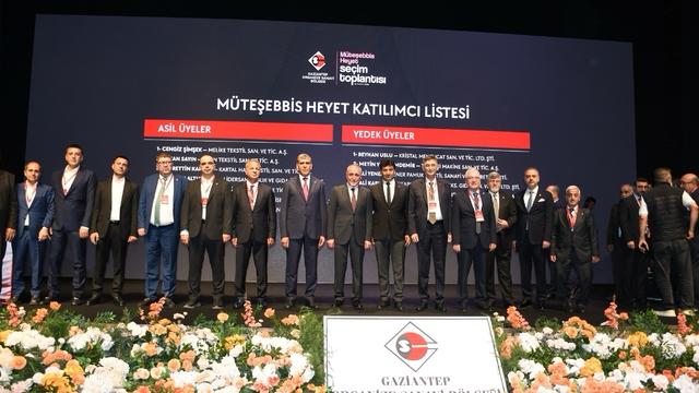 Gaziantep OSB’de Cengiz Şimşek yeniden başkan seçildi