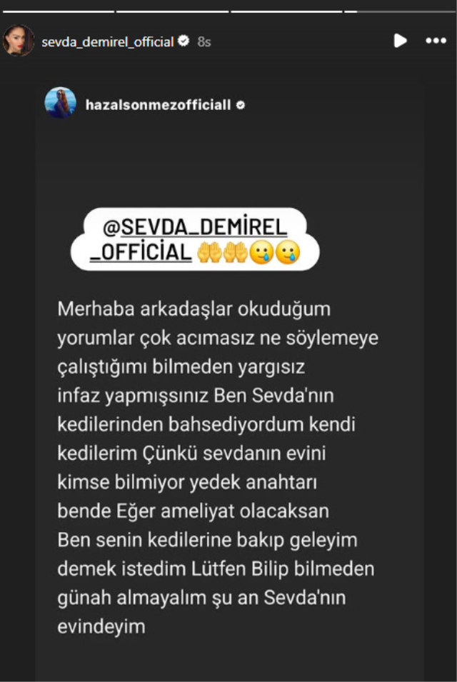 Ayağını kıran Sevda Demirel'in hastanedeki zor anları! Arkadaşına böyle sitem etti