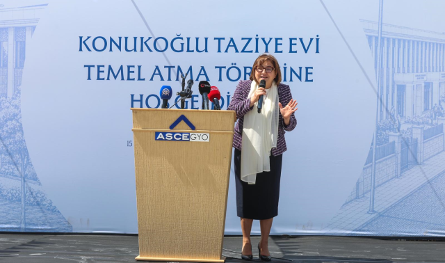 Konukoğlu Taziye Evi’nin temeli dualarla atıldı