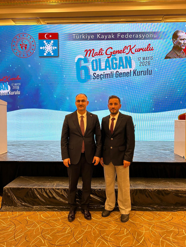 Çamlıhemşinli antrenör Ahmet Üstüntaş Türkiye Kayak Federasyonu yönetimine girdi