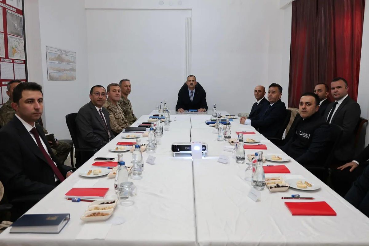 Ağrı’da sınır güvenliği toplantısı düzenlendi