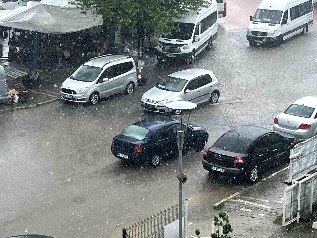 Samsun\'da Kuvvetli Yağış ve Fırtına