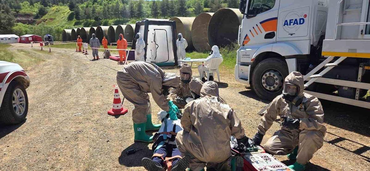 Diyarbakır\'da Afet Sağlık Tatbikatı