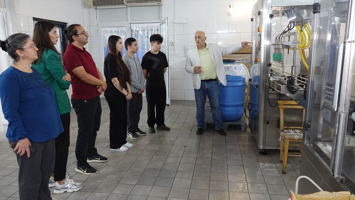Edremit Lisesi\'nden Sirke Üretimi Gezisi