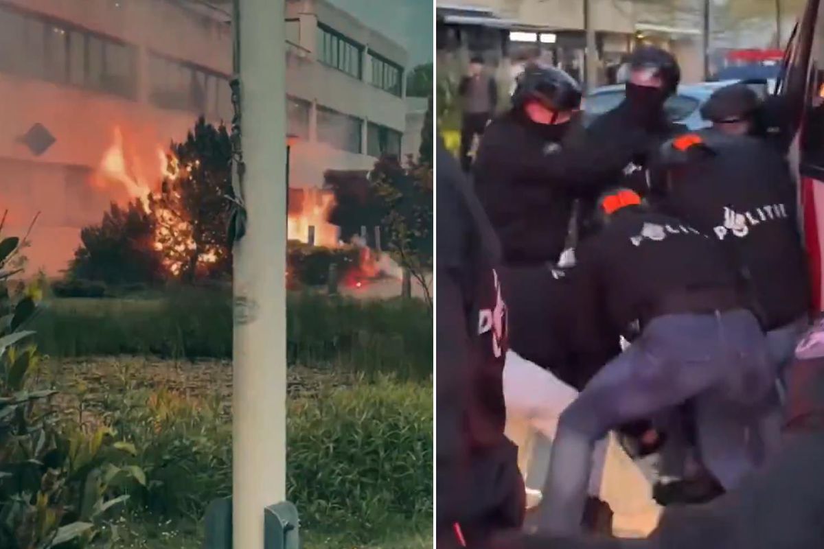 Hollanda\'da sığınmacı krizi! 110 genç erkek kenti ayağa kaldırdı