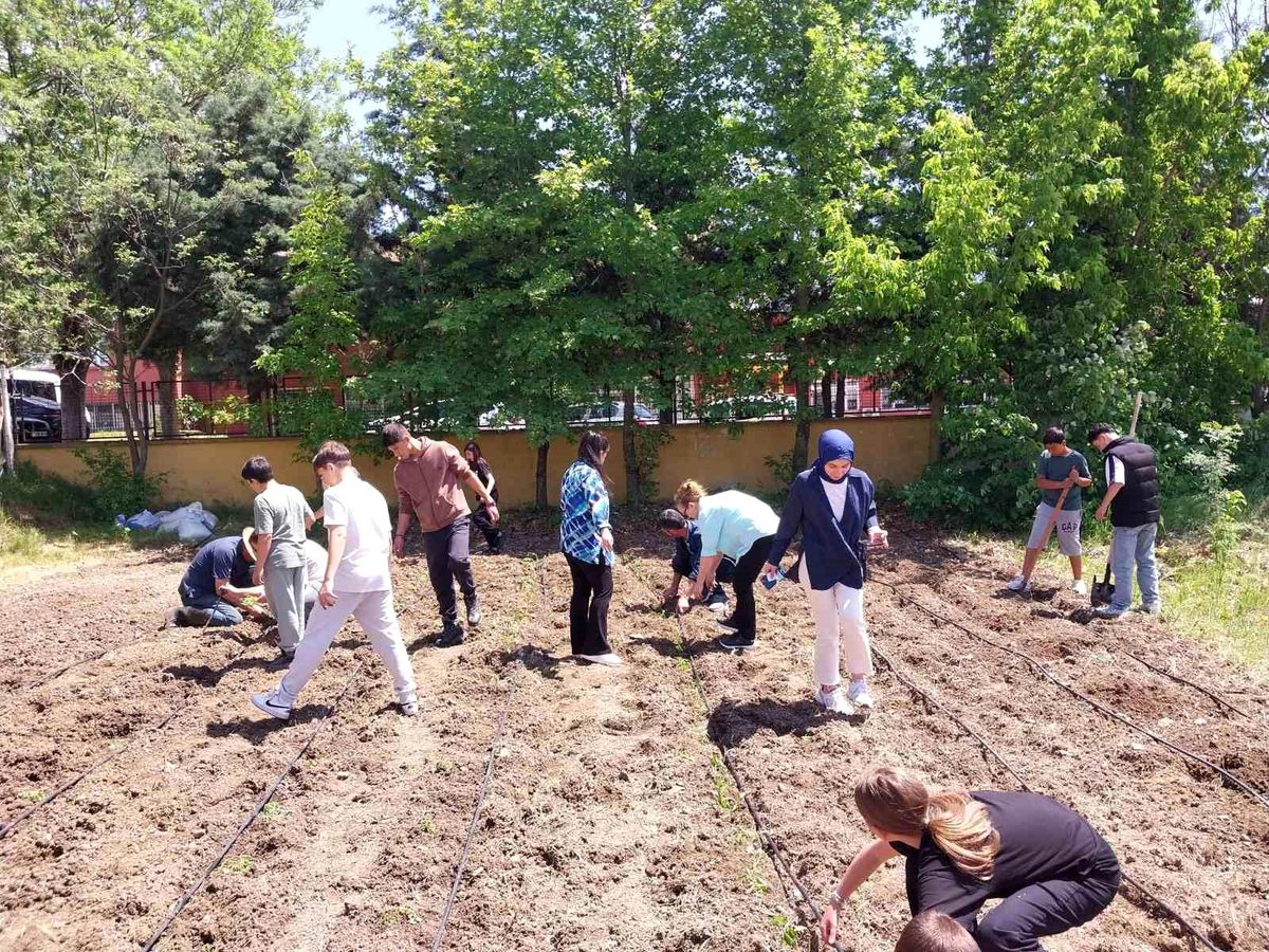Kırklareli\'de Çocuklar Hobi Bahçesiyle Büyüyor