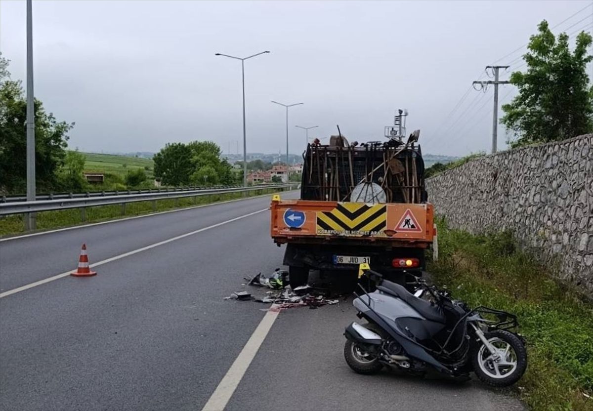 Motosiklet Kazasında Genç Sürücü Hayatını Kaybetti