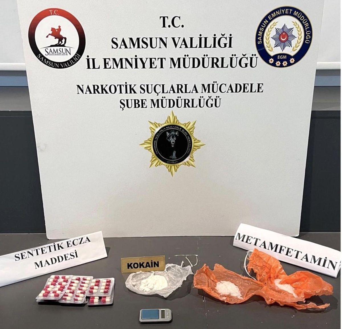 Samsun\'da uyuşturucu operasyonu: 11 kişiye işlem